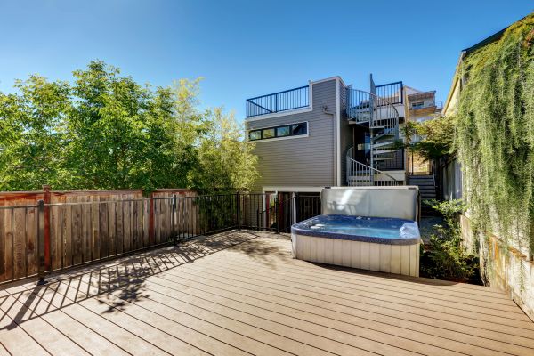 Cost of Hot Tub Deck Installation in Fairfield