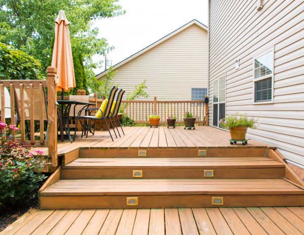 Cost of Wooden Patio Installation in Fairfield